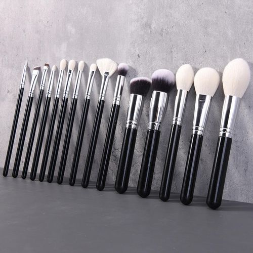 Black High Quality Professional Makeup Brushes Makeup Brush Set