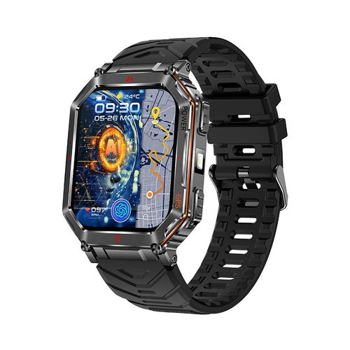 Outdoor KR92 Smart Watch 2025 New with GPS Altitude Pressure Compass Flashlight AI Dial GPT 1ATM Waterproof Sports Watches Reloj