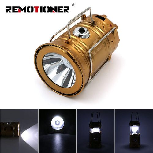 🔥 BIG SALE ALERT! 🔥Outdoor Flashlights Solar Charging Plastic Outdoor Portable Telescopic USB Solar Folding Led Camping Lantern Light