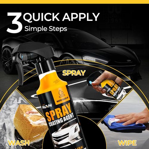 nano car coating spray-Ultra Hydrophobic Spray, Long-Lasting Gloss & Paint Protection Against Aging!