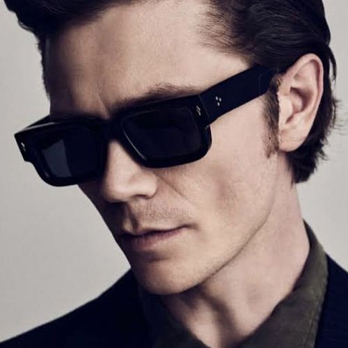 2025 New 1344 Fashionable Unisex Retro Sunglasses Men's Square for Arrow UV400 Sunscreen with PC Frame