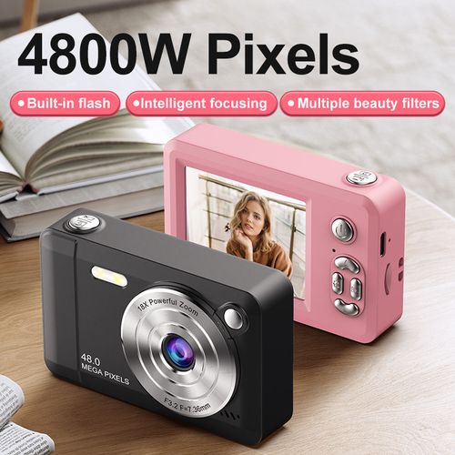 Wholesales Professional 4K Dual Lens Digital Camera Front Rear Video Imaging with 10x-20x Optical CMOS Sensor Supports Media