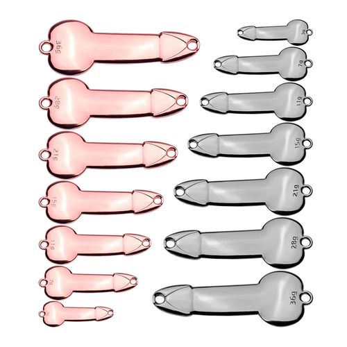 （5-Pack）MISTER LURE 3g~15g Metal Zinc Alloy Casting Lure Metal Jig Pesca Fishing Bait Hard Spoon Vib Fishing Lure