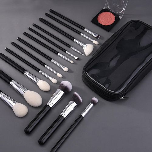 Black High Quality Professional Makeup Brushes Makeup Brush Set