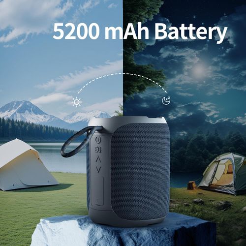 Portable Bluetooth Speaker with Stereo IPX7 Waterproof  Bluetooth 5.3 with 4 in 1 BT Aux TF Card U Disk Input  40W Wireless Speaker for Outdoor Home Party Electronic Gadgets