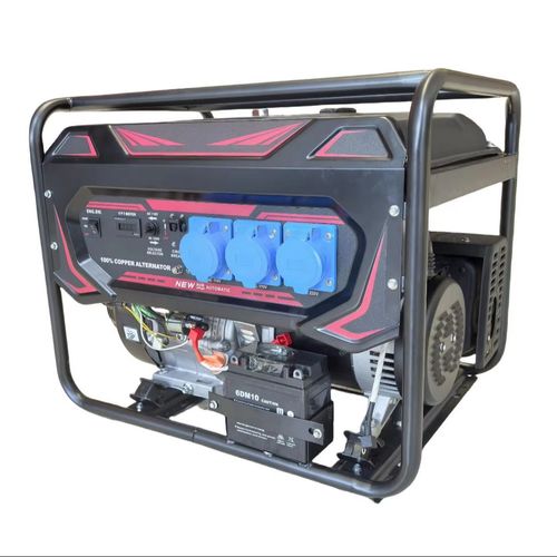 YHS Portable Hot Sale3kw 5kw 6kw 8kw 10kw Open Petrol Inverter Power Generator Single 220v 4-stroke Auto Start Home Use Gasoline