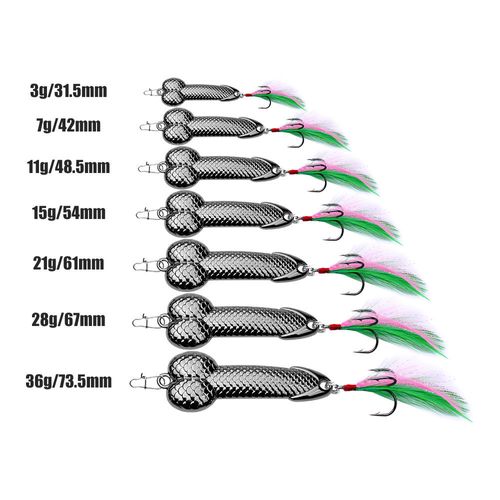 （5-Pack）MISTER LURE 3g~15g Metal Zinc Alloy Casting Lure Metal Jig Pesca Fishing Bait Hard Spoon Vib Fishing Lure