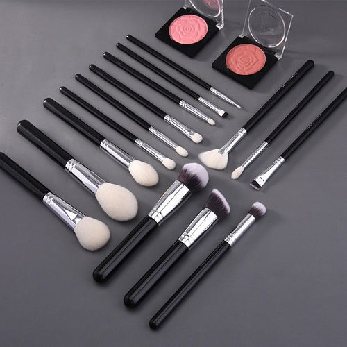 Black High Quality Professional Makeup Brushes Makeup Brush Set