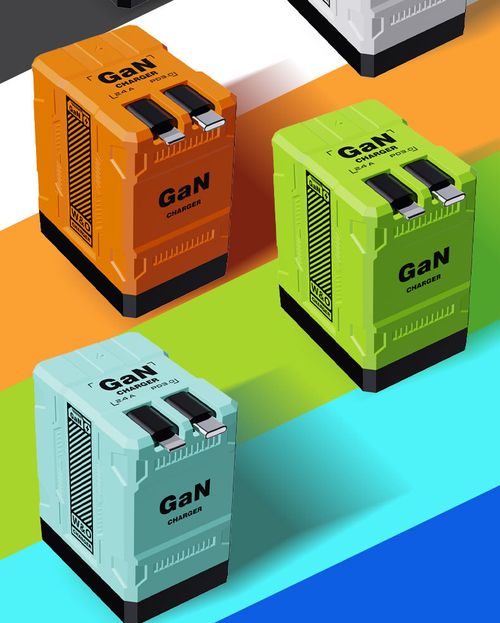 2 in 1 120W Dual Port Smart Protocol Fast Charging Mobile Phone Travel Charger with Coiled Cable