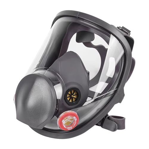 Hot Sell Chemical Gas Protection Silicone 7 in 1 Full Cover Face Mask Body Gas Mask for Spray Paint