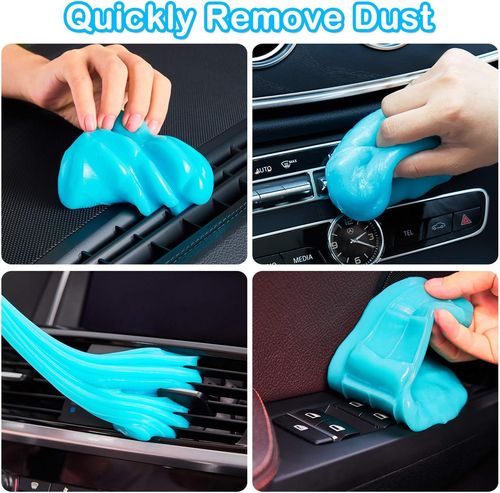 Car Cleaning Gel Clean Putty Car Interior Cleaner Slime Auto Detail Tools Kit Supplies Car Accessories Christmas Stocking Stuffers Gifts for Men Women White Elephant Gifts Adults Teens