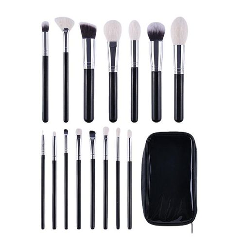 Black High Quality Professional Makeup Brushes Makeup Brush Set