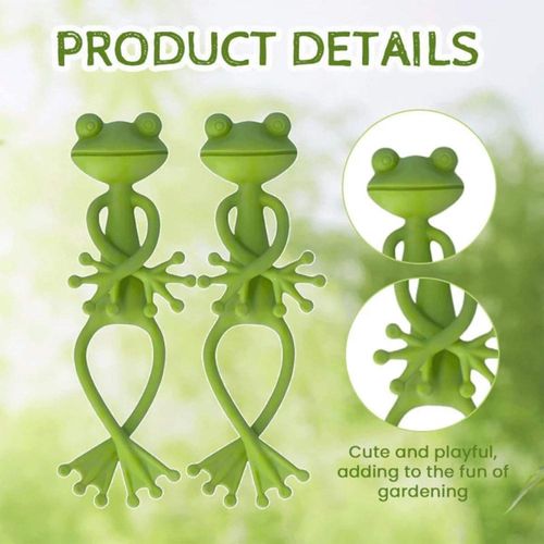 2025 New Frog Plant Stand Flower Pot Hugger Plant Climbing Fixture Clips Plant Vine Traction for Garden