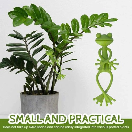 2025 New Frog Plant Stand Flower Pot Hugger Plant Climbing Fixture Clips Plant Vine Traction for Garden
