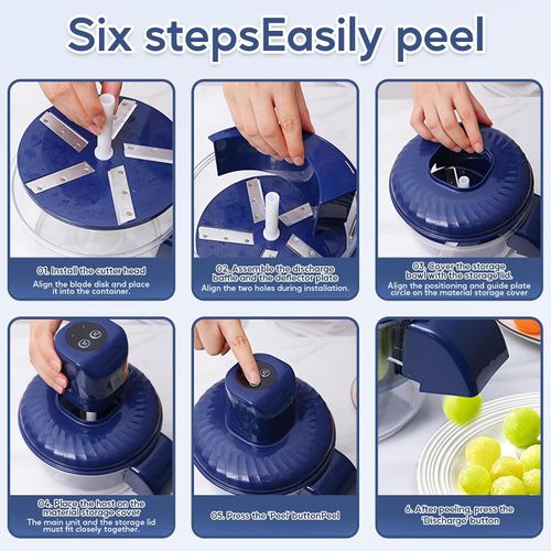 🔥HOT SALE🔥 COD！BestYiJo Automatic  Peeler Machine Nairobi Inventory | Ships in 48 Hours | 7-Day No-Questions-Asked Returns and Exchanges. Cash-on-Delivery orders will be shipped from our Nairobi warehouse within 48 hours. Delivery takes 1–3 business days.