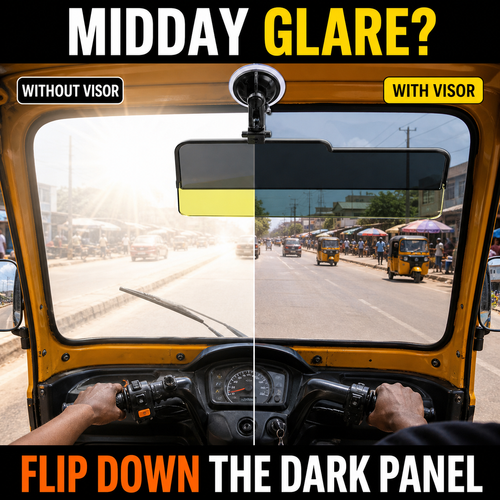 🔥HOT SALE🔥 COD！2-in-1 Day & Night Anti-Glare Windshield Visor