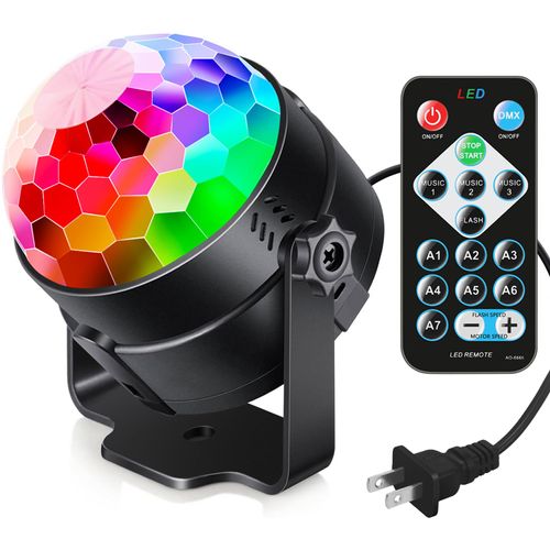 Voice-Controlled Party LED Strip with Remote & DJ Lighting