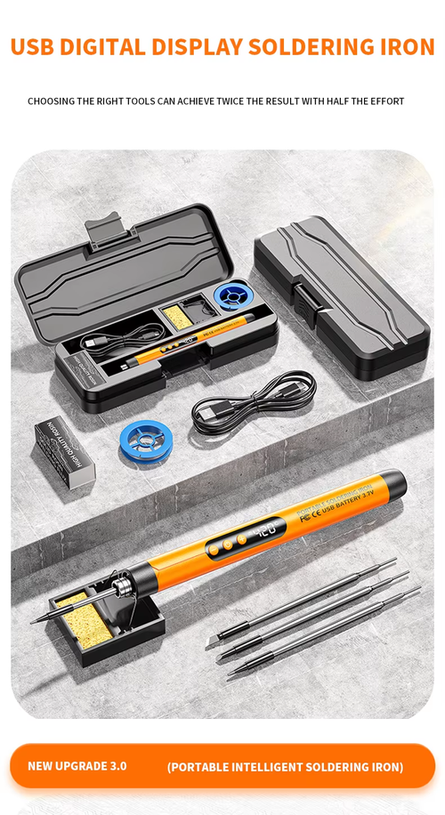 USB-Charging Soldering Iron Kit