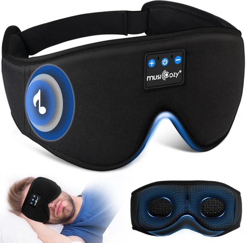 Wireless 3D Stereo Bluetooth Sleep Eye Mask Set