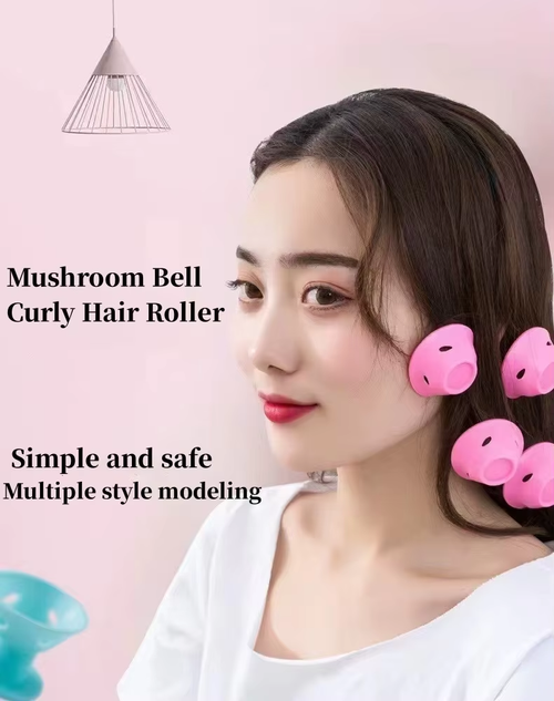 DIY Hair Styling Tools: Magic Mushroom Curler – Heat-Free Silicone Hair Rollers