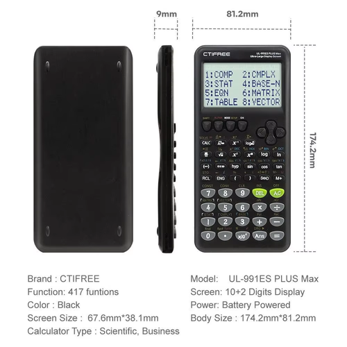 Scientific calculator