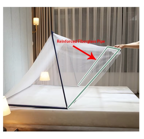 Foldable bed curtains and mosquito nets for adults, students and children – portable and no installation required