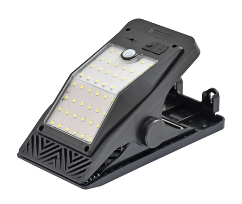 Waterproof outdoor solar-powered cool white wall lamp, outdoor courtyard super bright sensor light, garden wall lamp