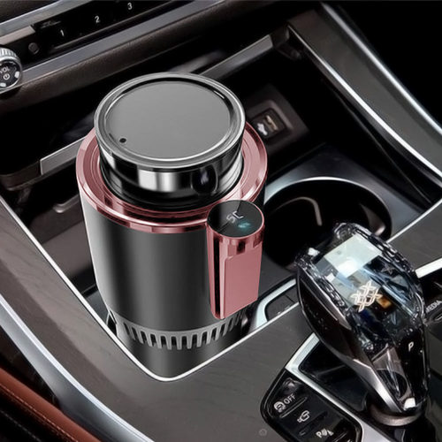 2-in-1 Car Cup Heater Smart Car Cup Holder | Seasonal Gift for Festivals | Perfect DC12V Car Tumbler Stand