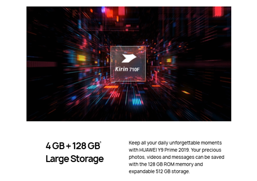 Huawei Y9 prime, 128GB, black| 💵 Pay on Delivery, Accra Shipping