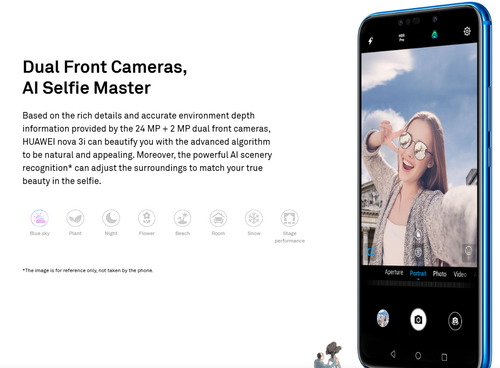 Huawei nova 3i, 128GB, 6GB 3340mAh Black | 💵 Pay on Delivery, Accra Shipping