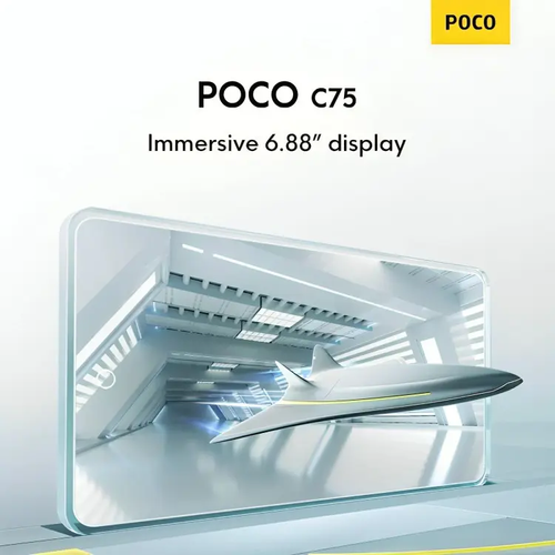 POCOC75 6GB+128GB, 6.88 screen, 5160mAh (typ.) battery, 500,000-pixel dual-lens camera