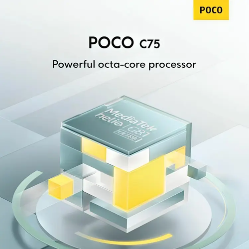 POCOC75 6GB+128GB, 6.88 screen, 5160mAh (typ.) battery, 500,000-pixel dual-lens camera