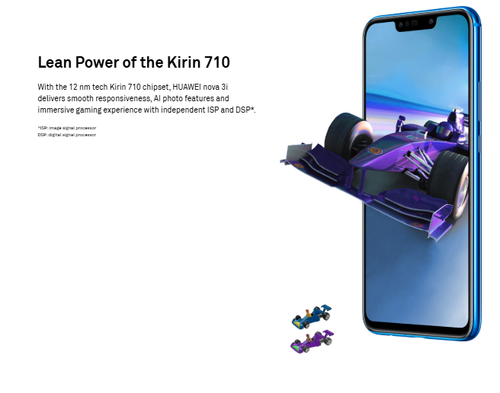 Huawei nova 3i, 128GB, 6GB 3340mAh Black | 💵 Pay on Delivery, Accra Shipping