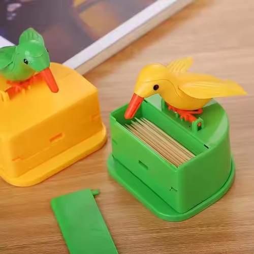 Fully automatic storage bird-shaped smart toothpick box (buy one get one free)