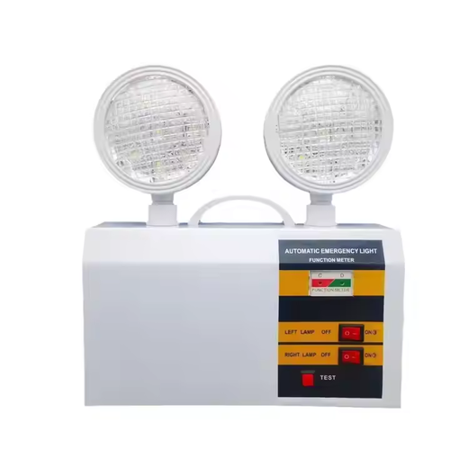 Indoor LED double head emergency light