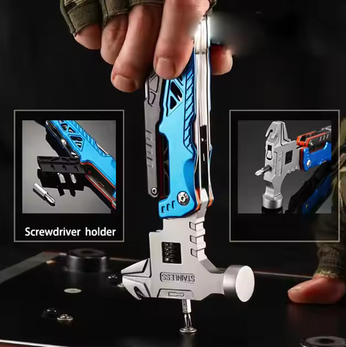 Pocket Emergency Multi Tools Gifts 20 in 1 Multifunction Hammer Pliers Multi Tool