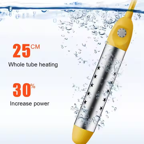 Portable stainless steel water heater
