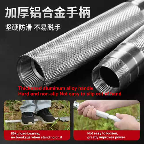Multifunctional folding shovel