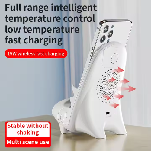 Magnetic Mini Chair Wireless Fast Charger Phone Holder