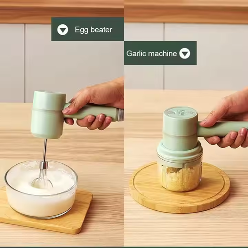 Multifunctional 2 in 1 portable egg beater
