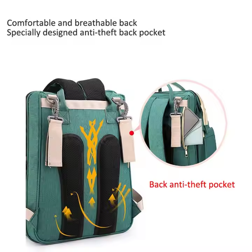 Mummy bag multifunctional foldable baby bed backpack