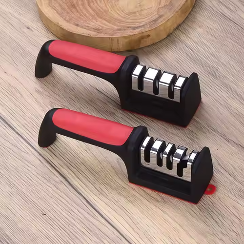 Kitchen Knife Sharpener with Non-Slip Base