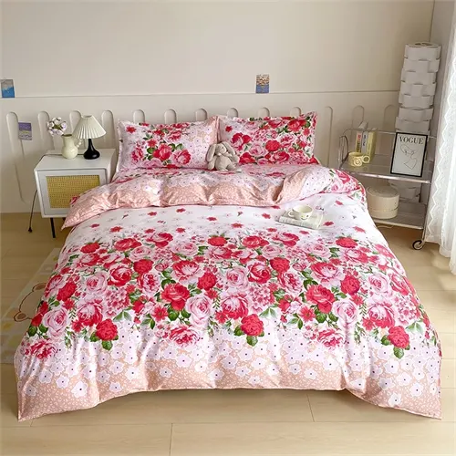 Custom Modern Microfiber Polyester Bed Sheets Bed Sheets Multiple Styles Bedding Sets