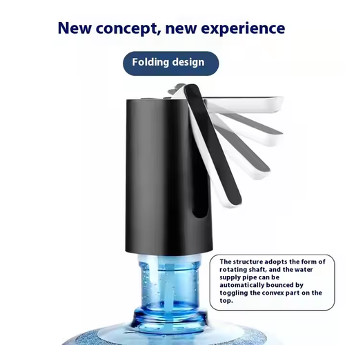 Multifunctional foldable touch-type electronic water pump electric water absorber