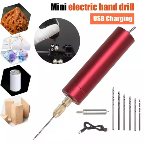 Portable Electric Drill Tool (6 Drill Bits)✨