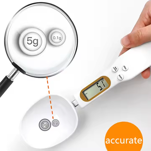 Digital electronic measuring spoon
