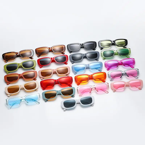 Vintage Sunglasses Cheap Fashion Rectangular Retro Sunglasses for Men and Women