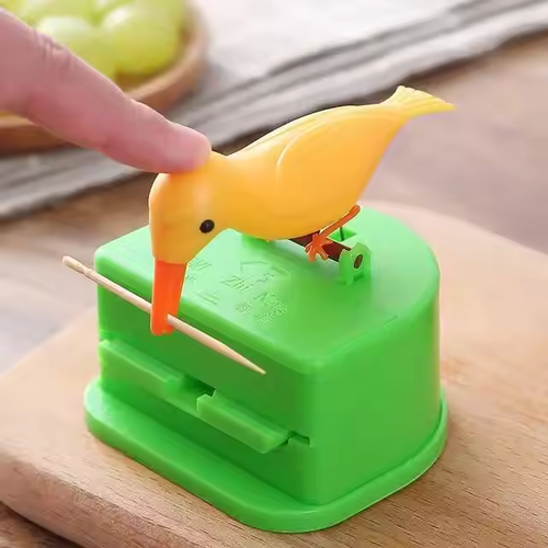 Fully automatic storage bird-shaped smart toothpick box (buy one get one free)