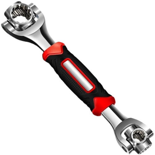 Wrench 360 degree multi-angle rotating ratchet spline bolt socket rotating double-head wrench manual repair tool