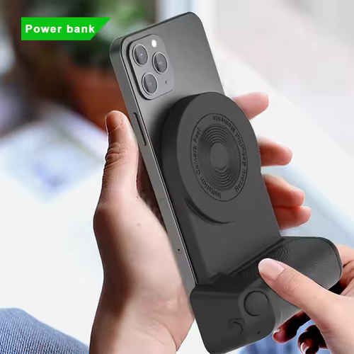 Smartphone Handheld Selfie Enhancer Holder Handle Wireless Remote Control Handheld Shutter Camera Holder Magnet IC Hold Phone